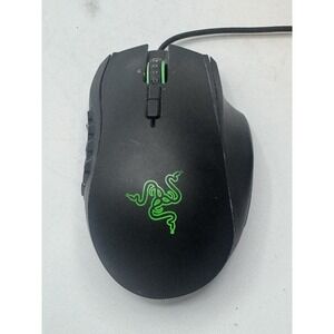 Razor Saga 2014 (RZ01-01040100) Gaming Mouse, Tested/Works Minor Flaw On Keypad.